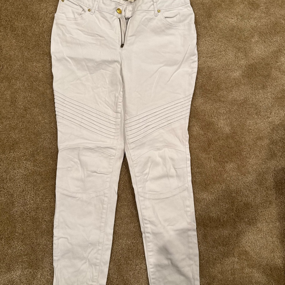 Nicki Minaj White Skinny Jeans